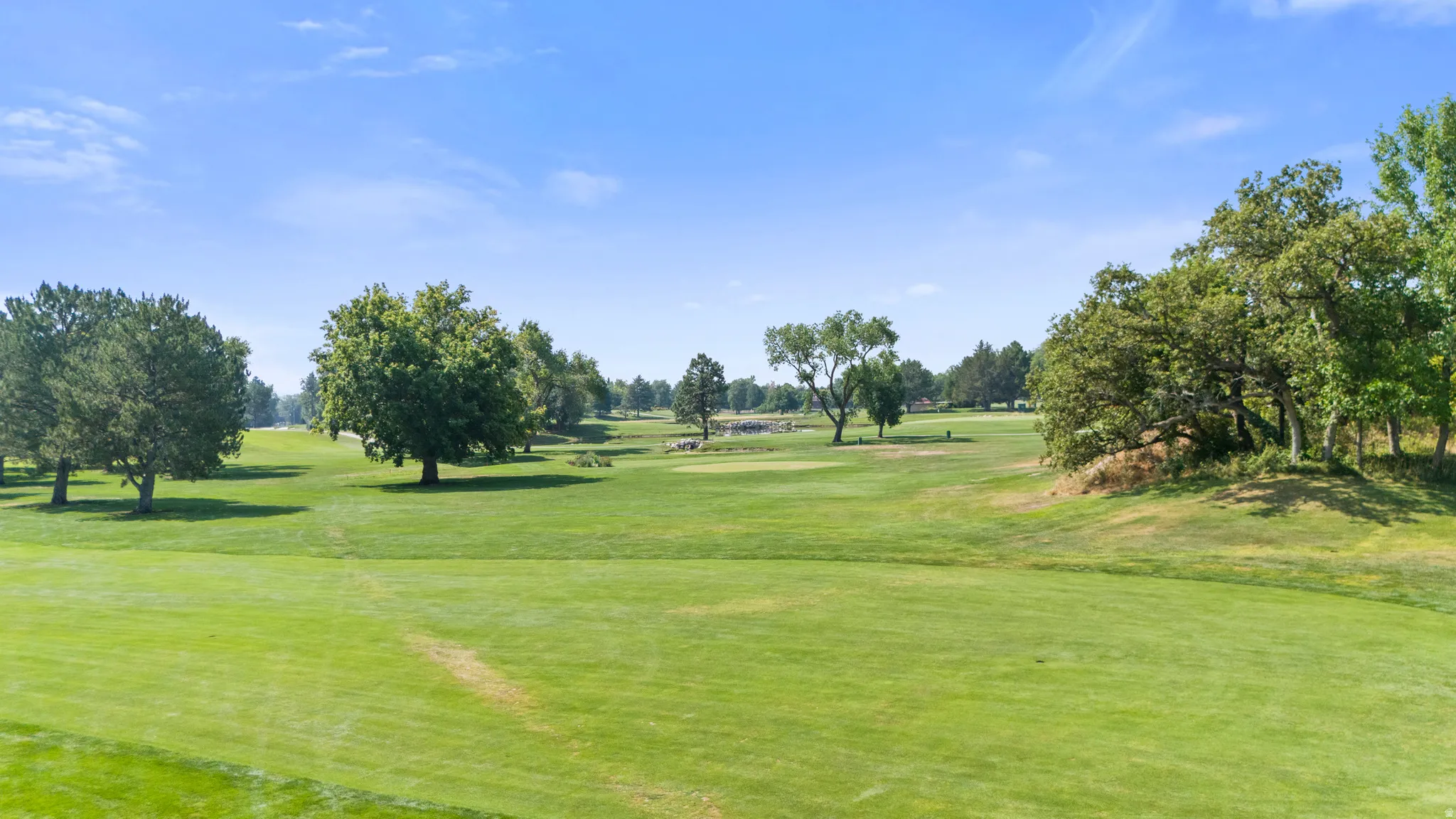 Oakridge Golf Course from the backyard
