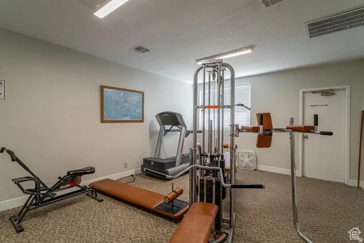 View of workout room from Zillow