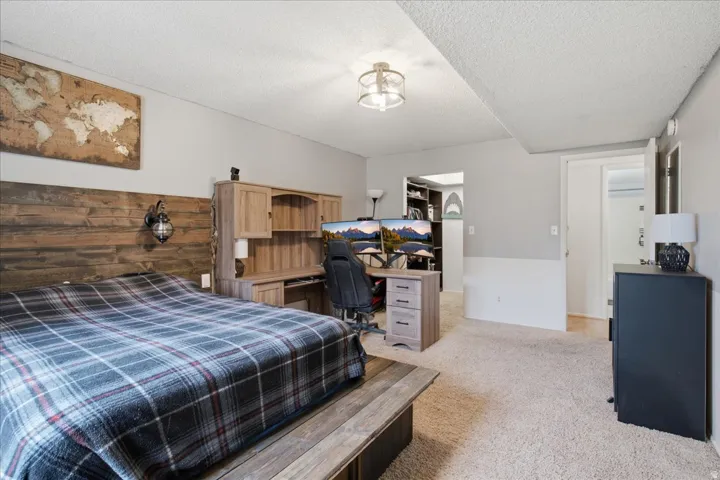 Primary Bedroom with walk-through closet and ensuite bathroom