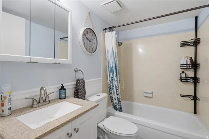 Main floor hallway bathroom