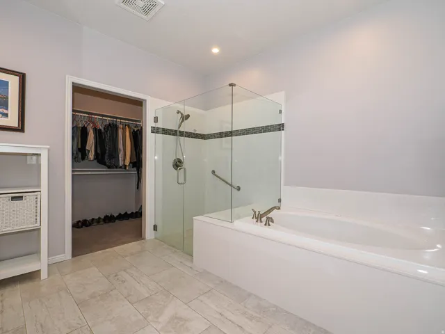Roll in shower
