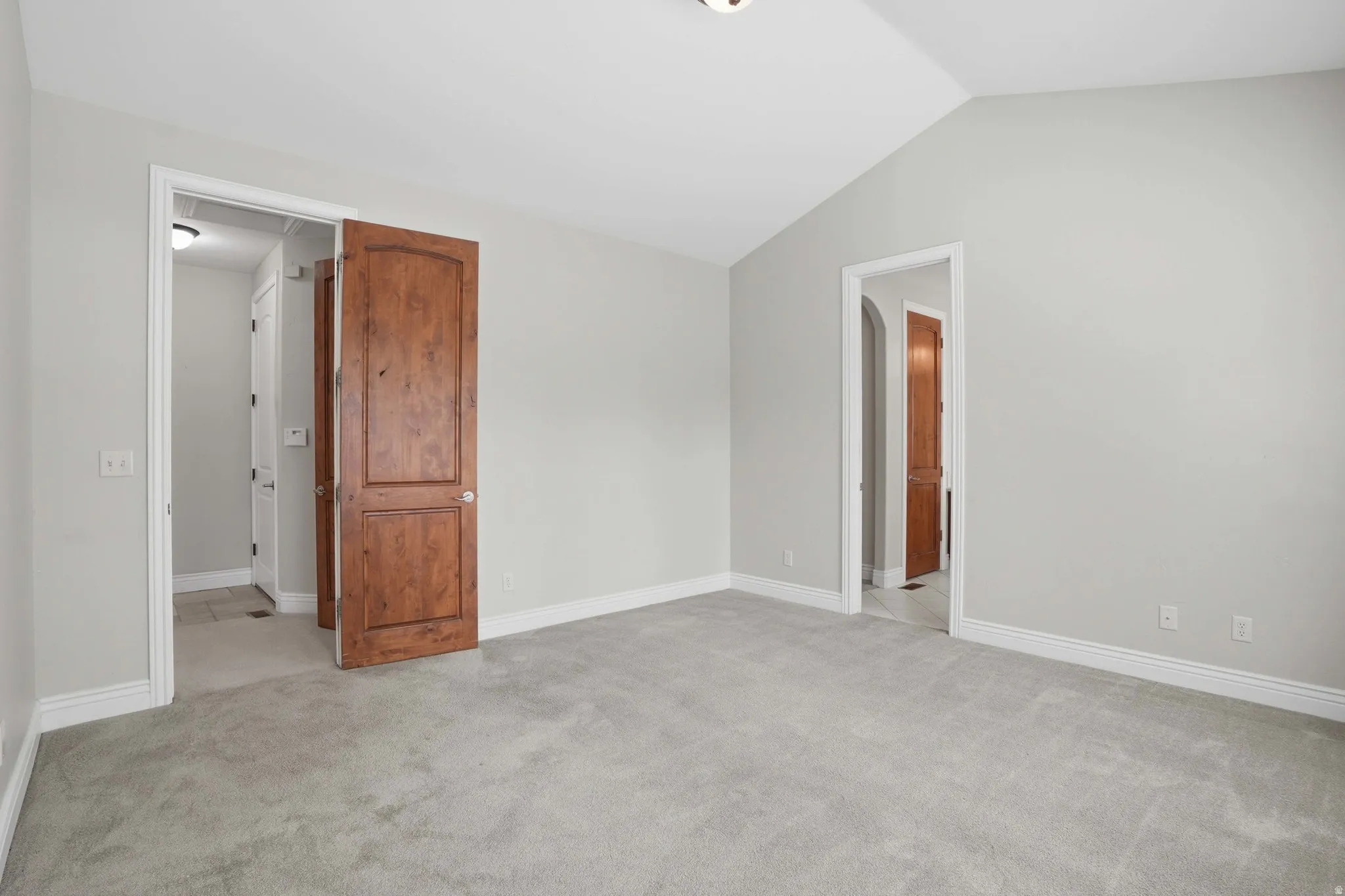 Main floor primary bedroom