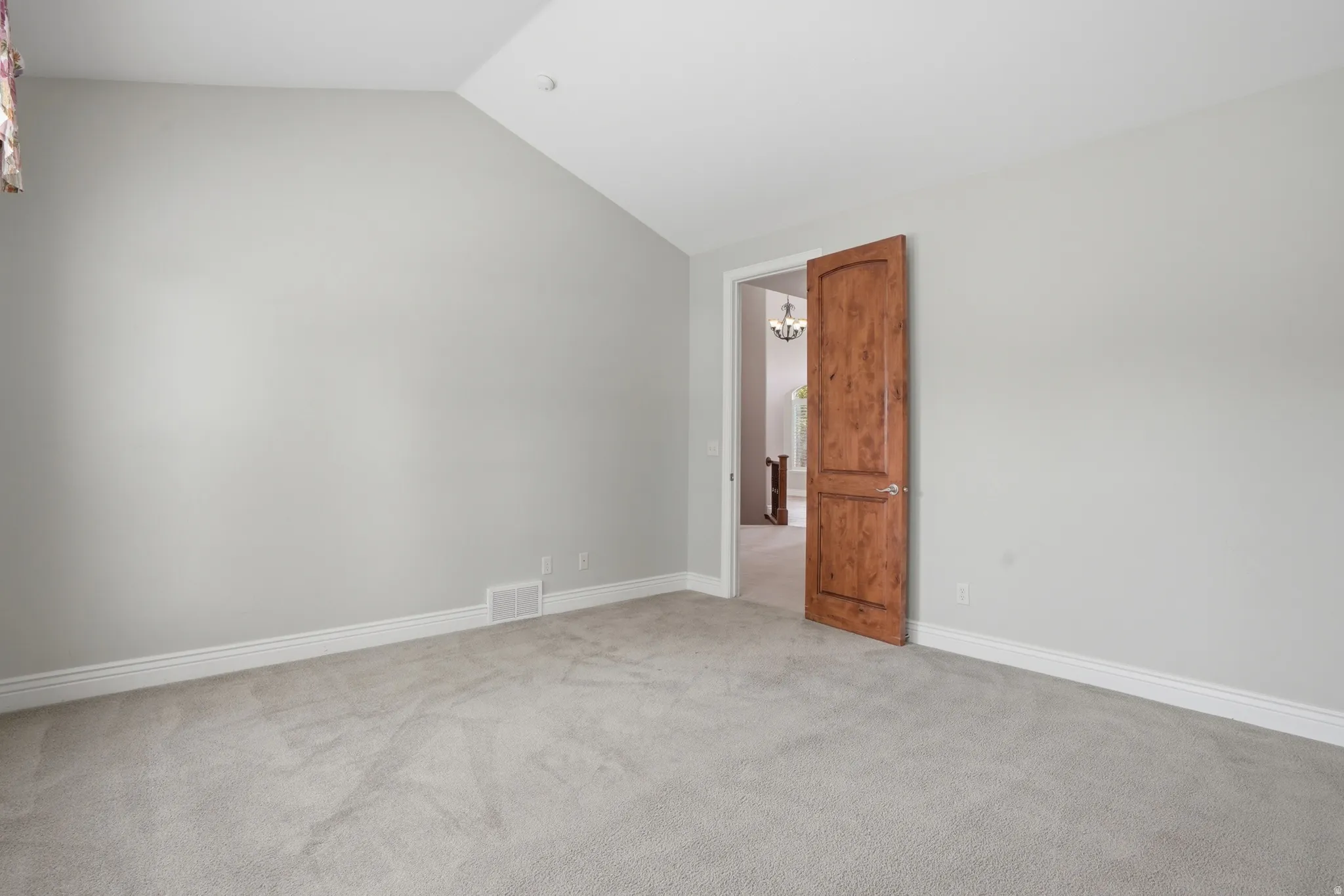Main floor primary bedroom