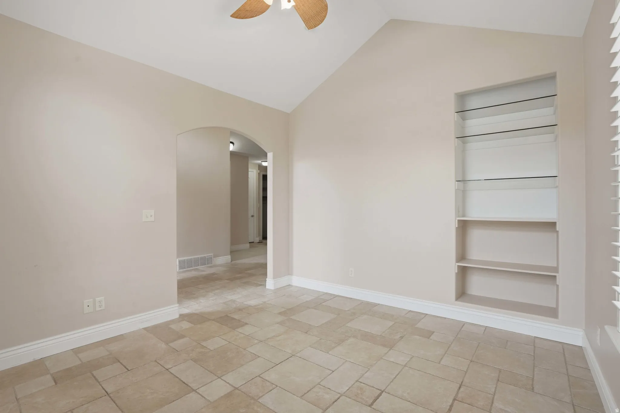 Flex space front entry area