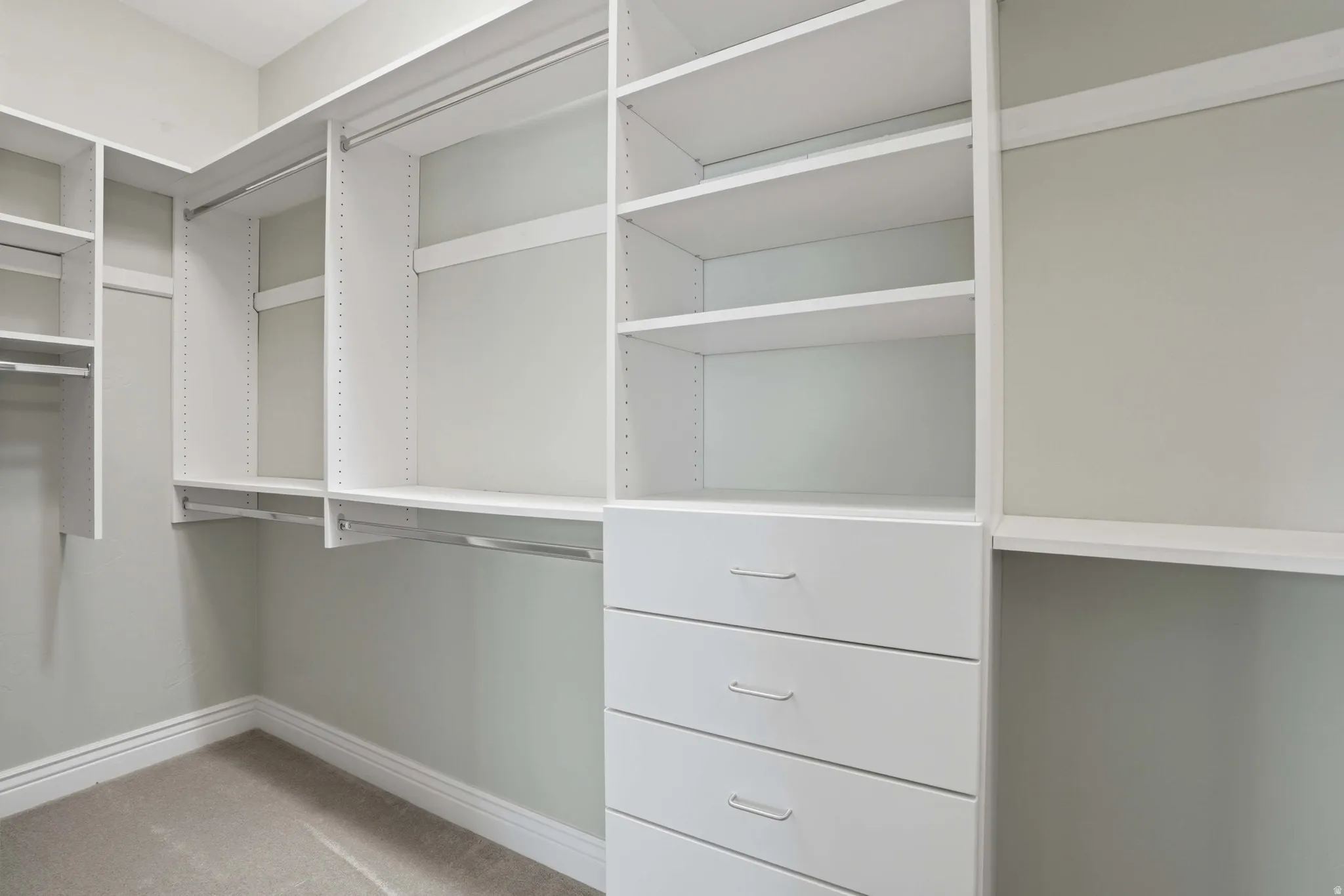 Primary closet