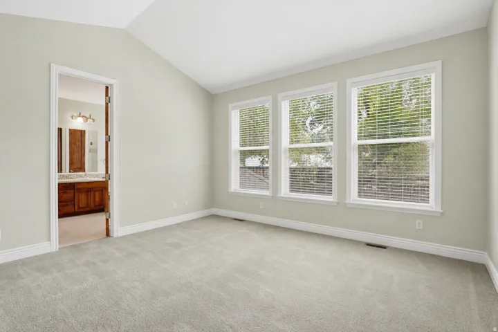 Main floor primary bedroom