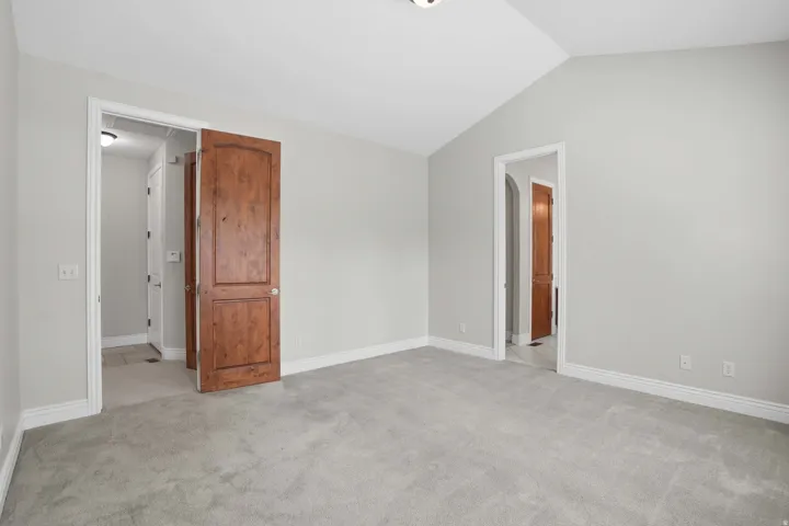 Main floor primary bedroom