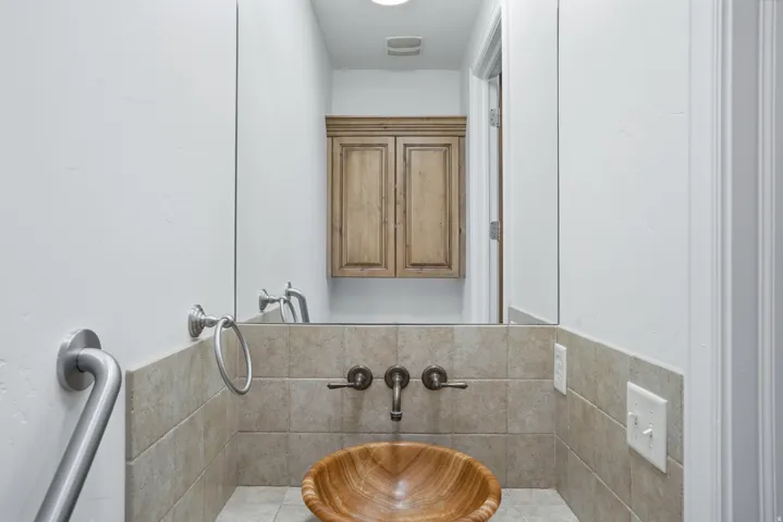 Main floor guest bathroom