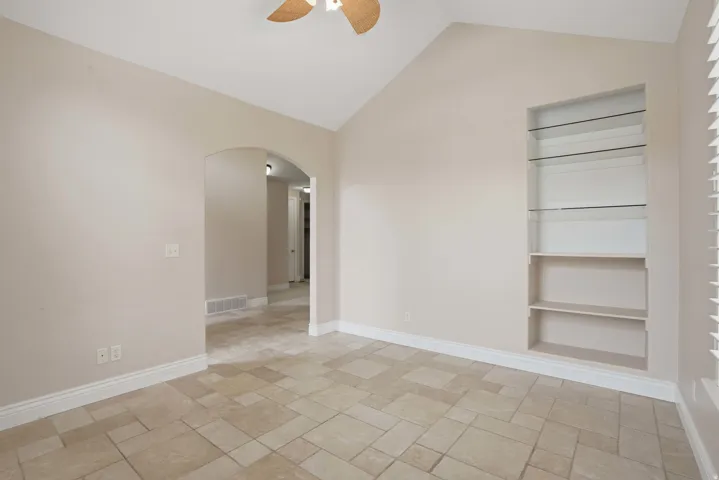 Flex space front entry area