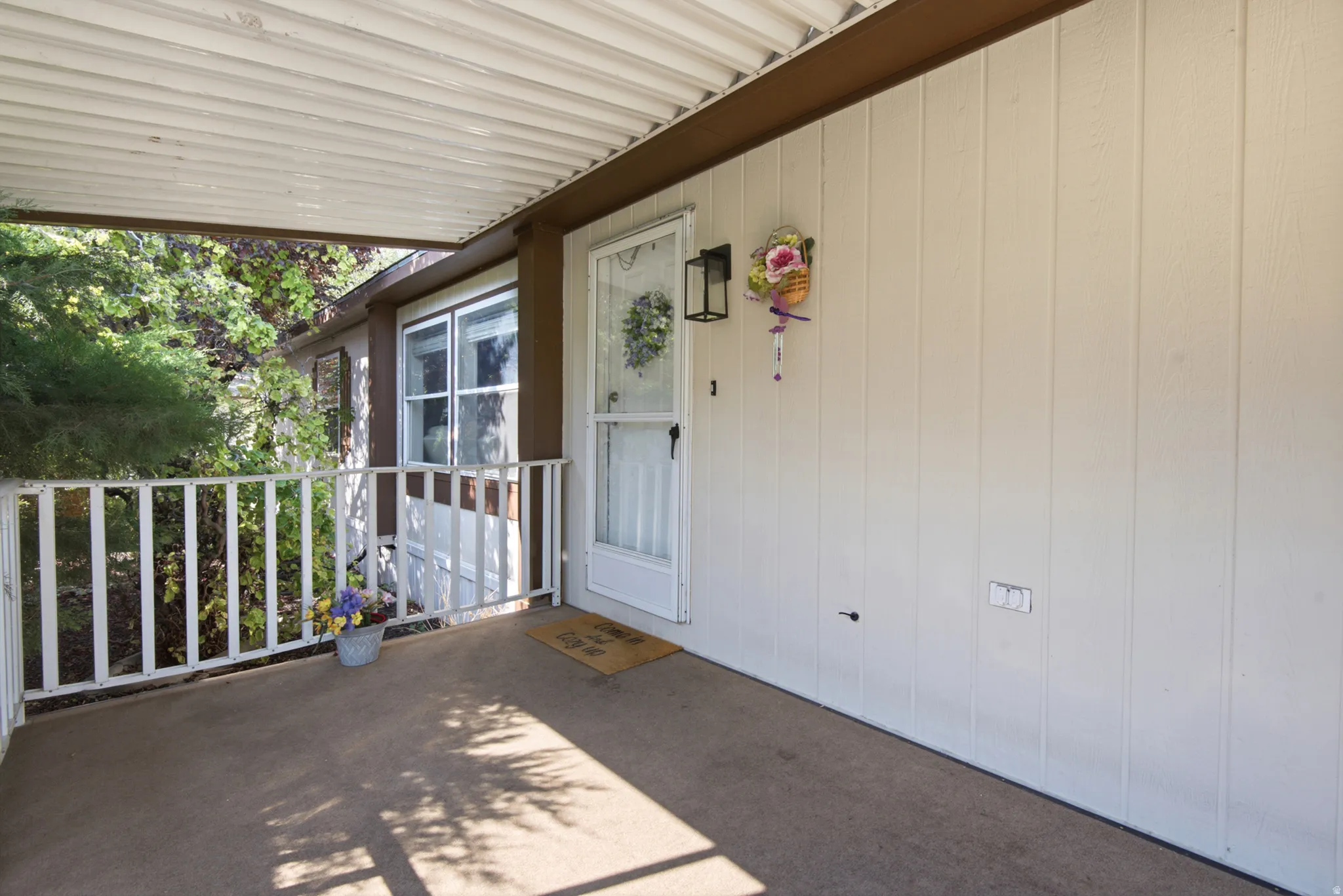 Covered porch
