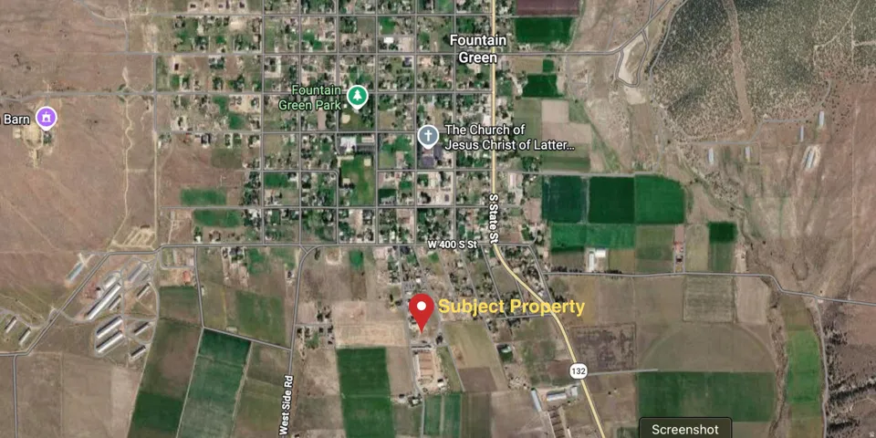 Map. Indicating the geographic location of the property within its environment