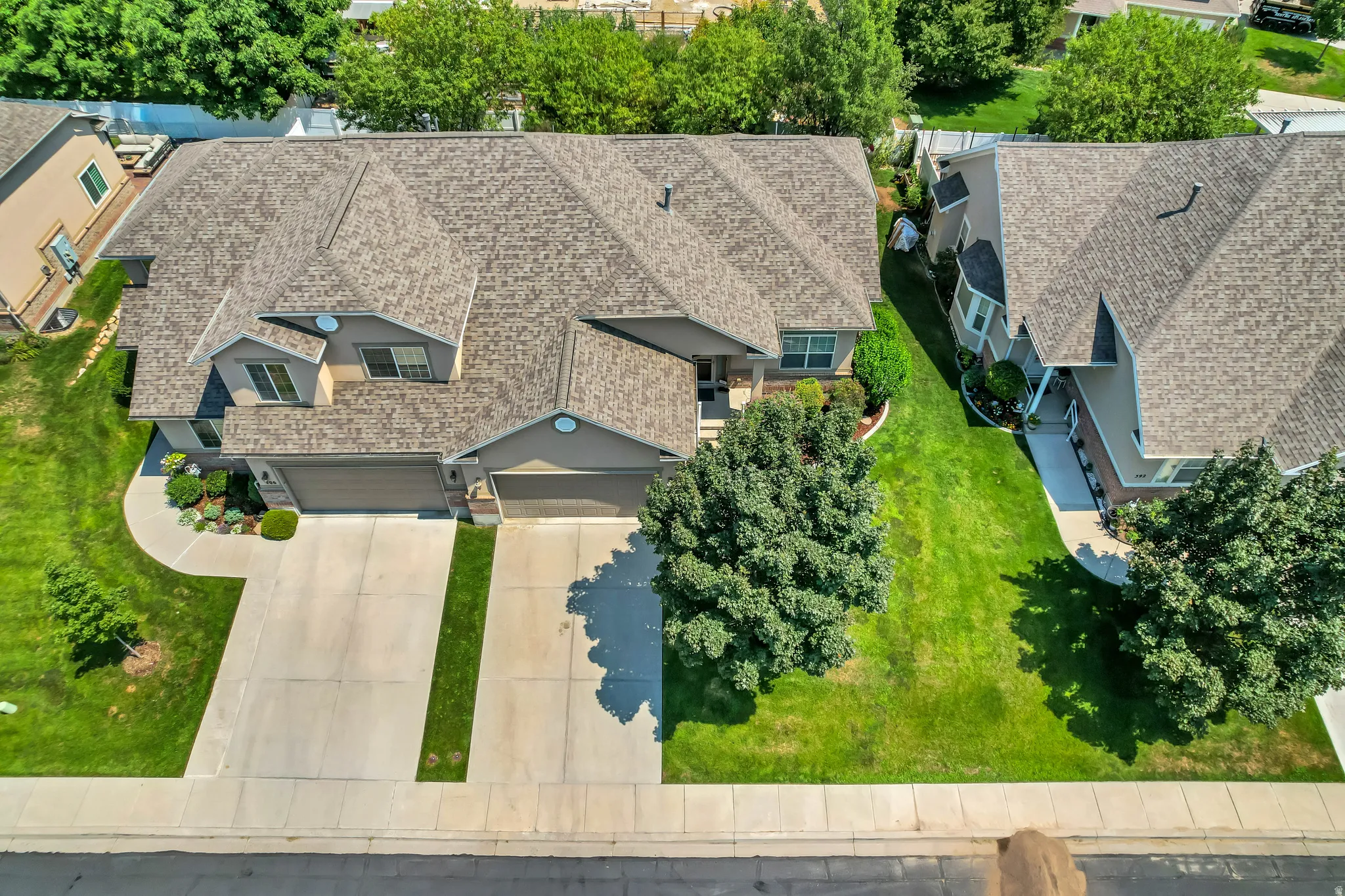 Aerial View of home
