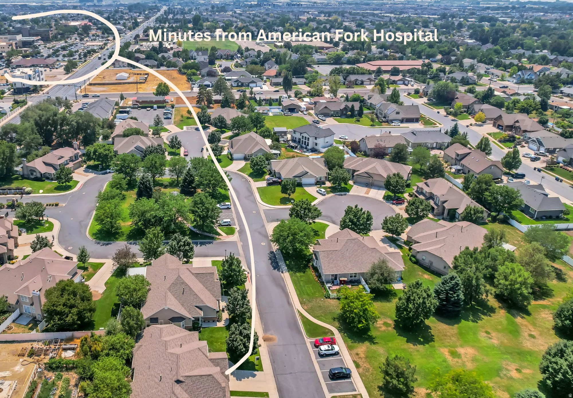 Minutes from American Fork Hospital