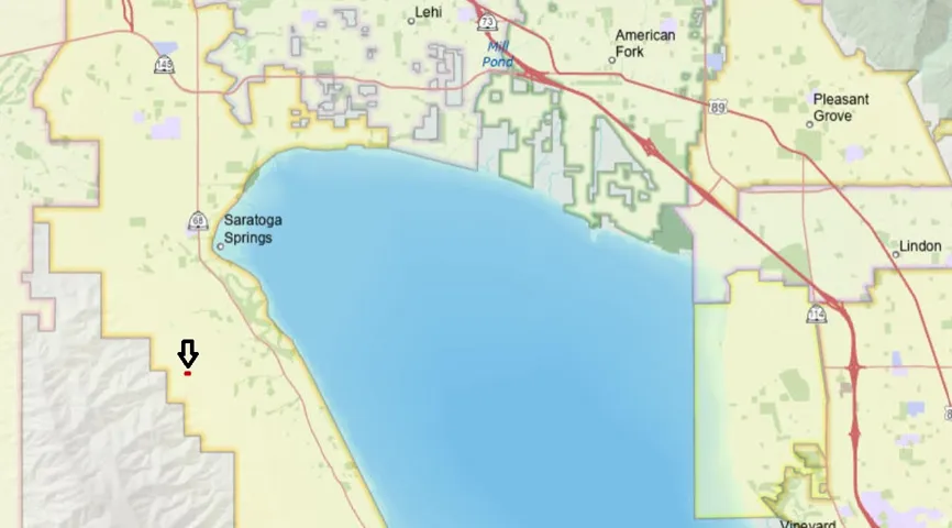 Geographic Map. Indicating the location of the property within a regional context
