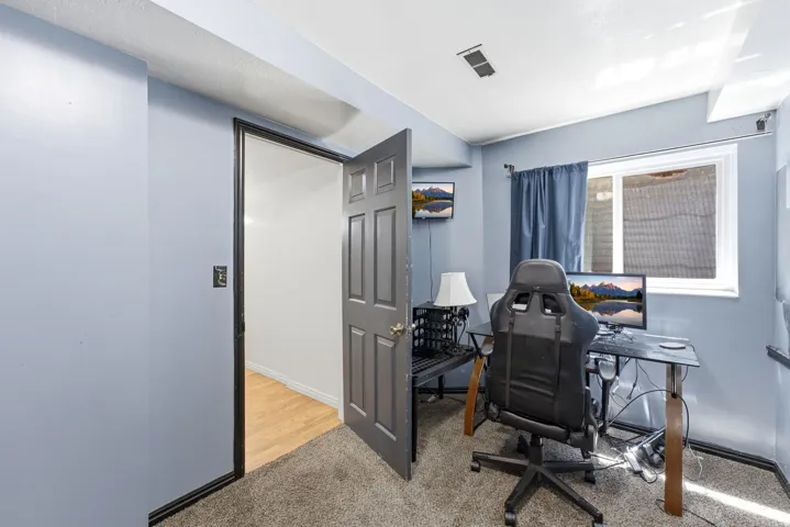 Window with white trim