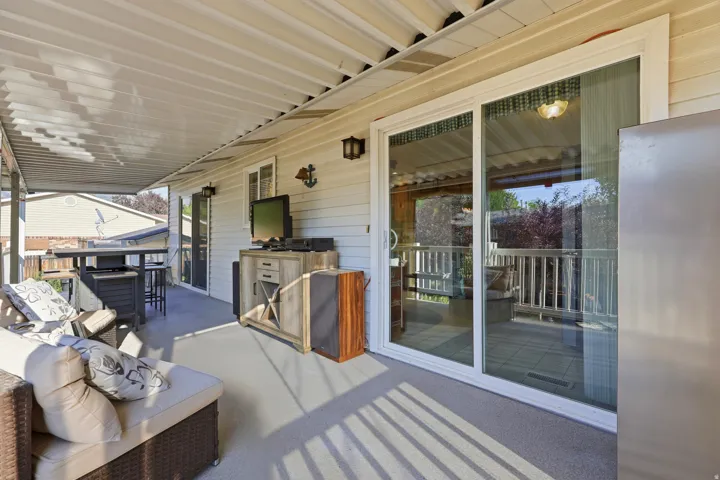 Covered Back Deck