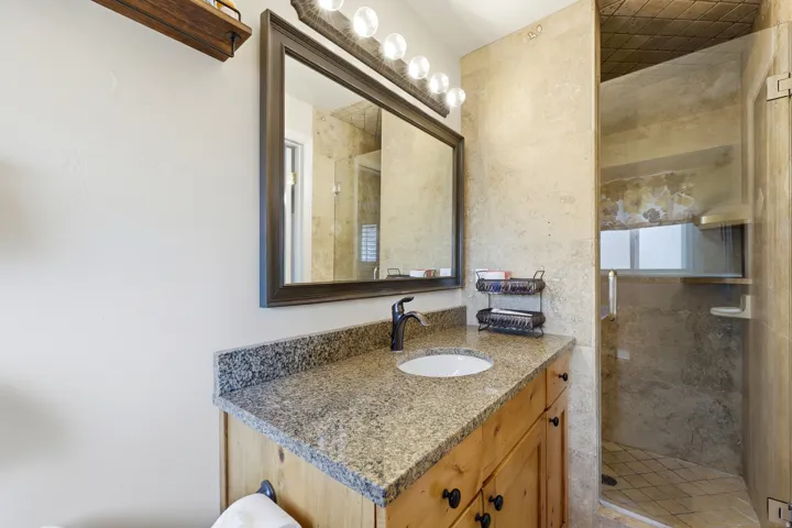 Walk in Shower in Master Bedroom