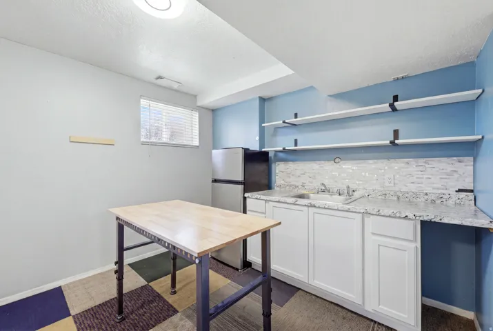 Kitchenette in Basement