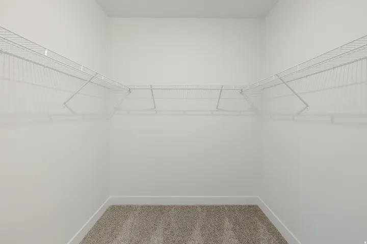White wire shelving