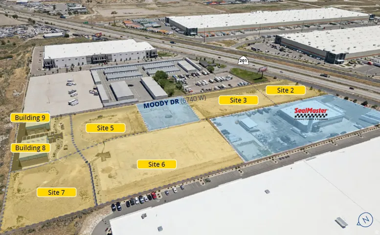 Aerial Site Plan.