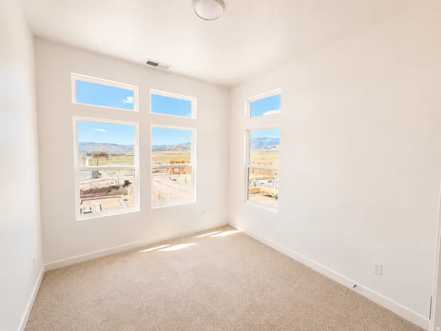 Multiple windows providing abundant natural light