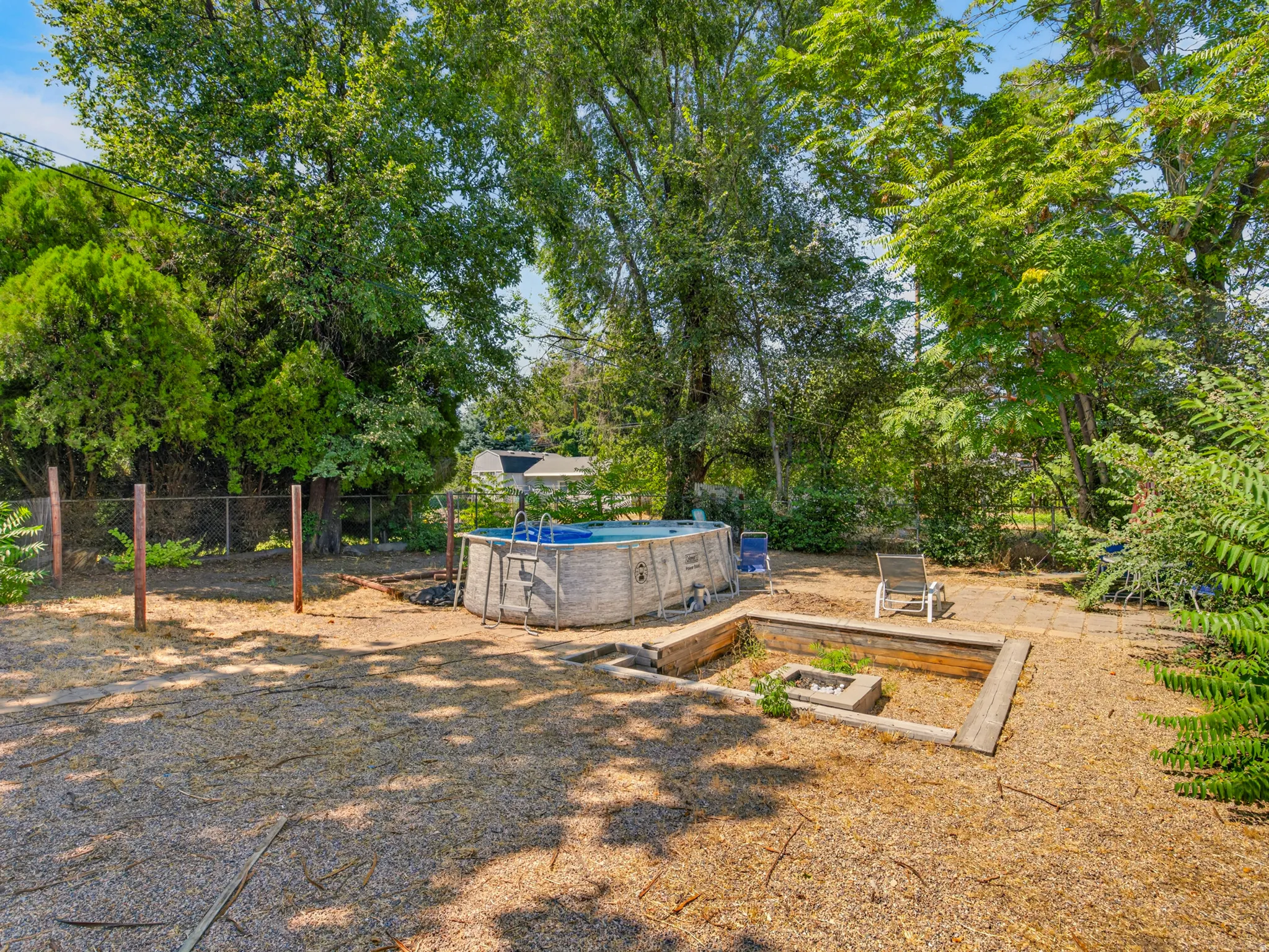 Spacious backyard retreat