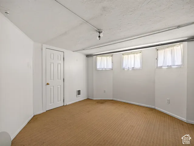 Large basement bedroom