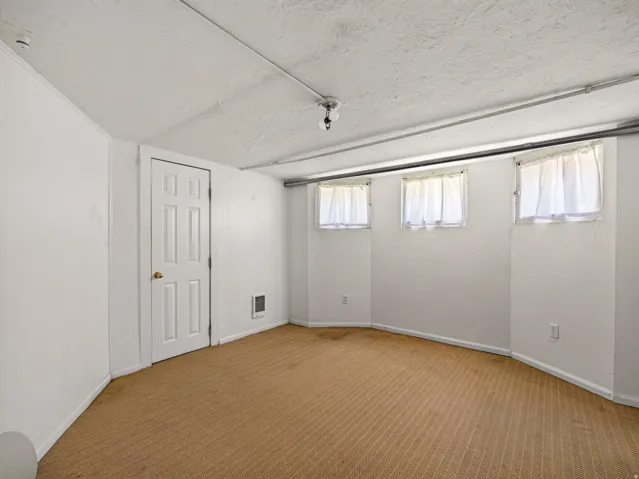 Large basement bedroom