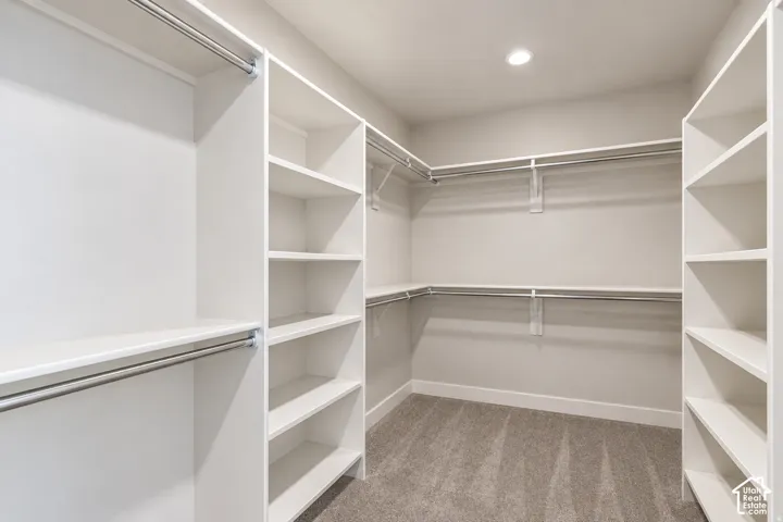 Primary closet