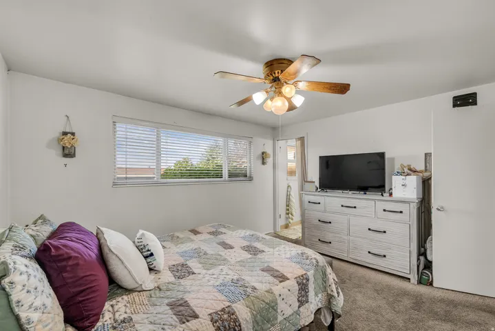 Main Bedroom with half bath.