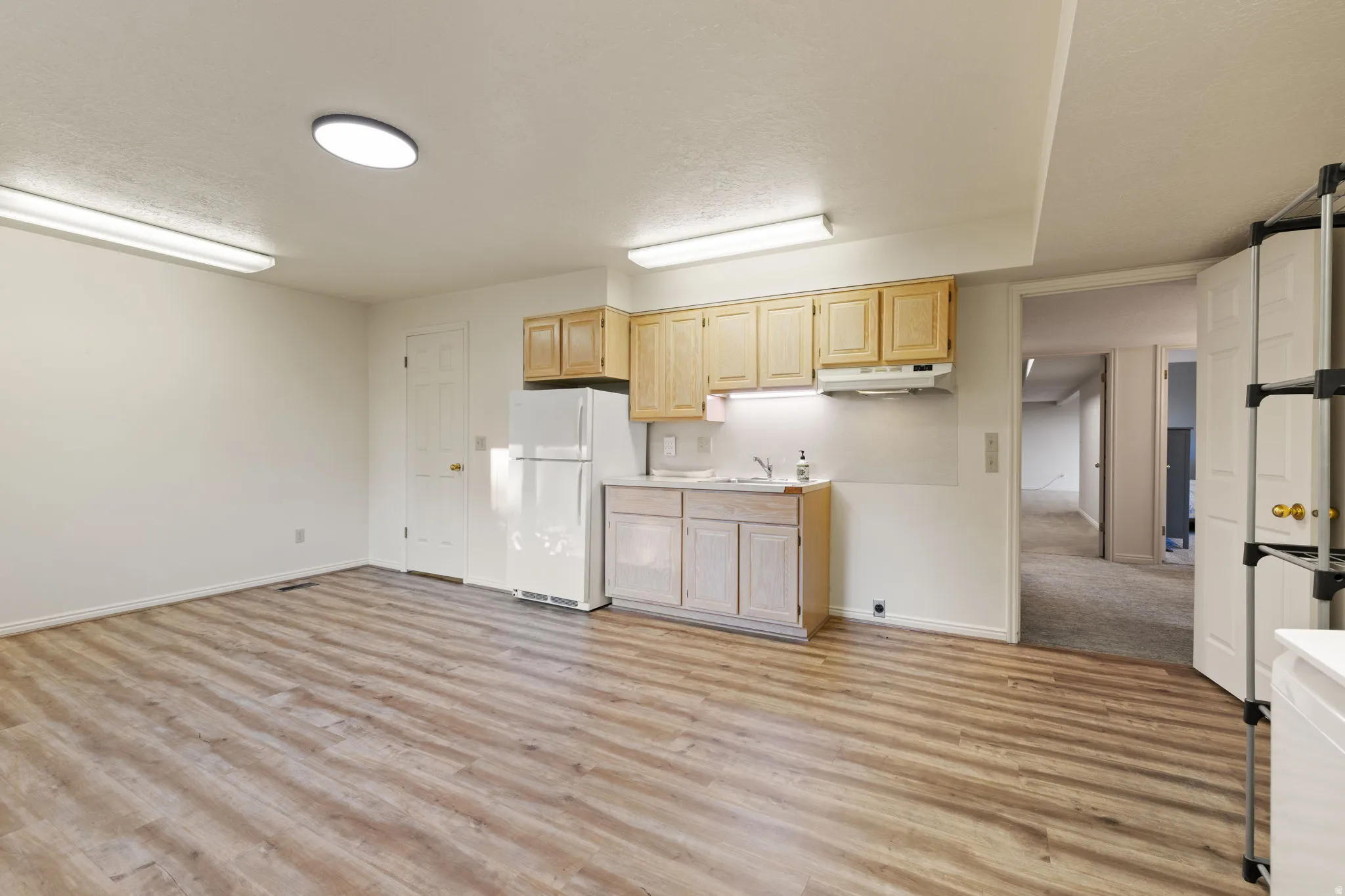 Room has walk-in closet. Counted as bedroom, but flex room with many options.
