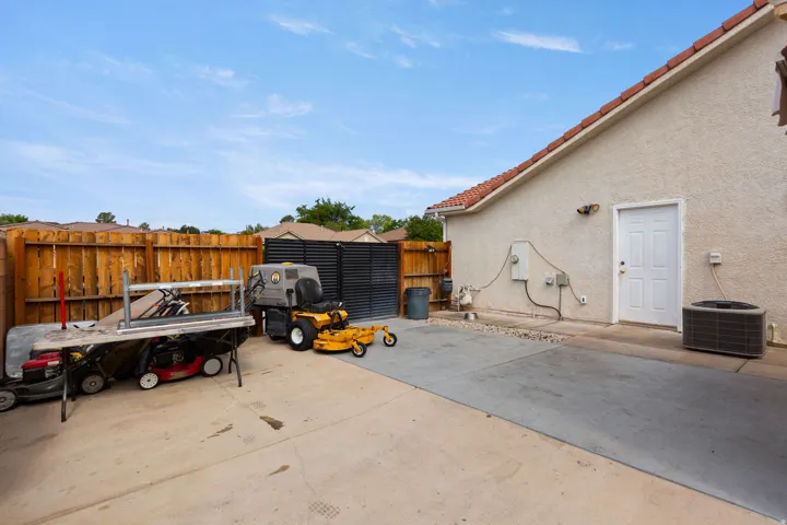 RV parking with RV hookups with large ares and shop.