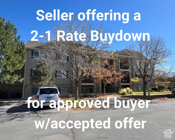 Marketing Flyer. Seller incentive details for the property, including a 2-1 rate buydown for an approved buyer with an accepted offer
