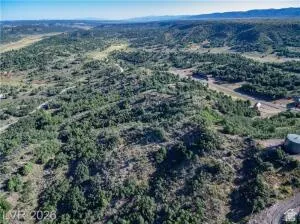 Expansive land parcel featuring natural vegetation and distant mountain ranges