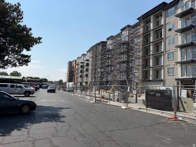 New Apartment Complex being built across the parking lot with all new clients.