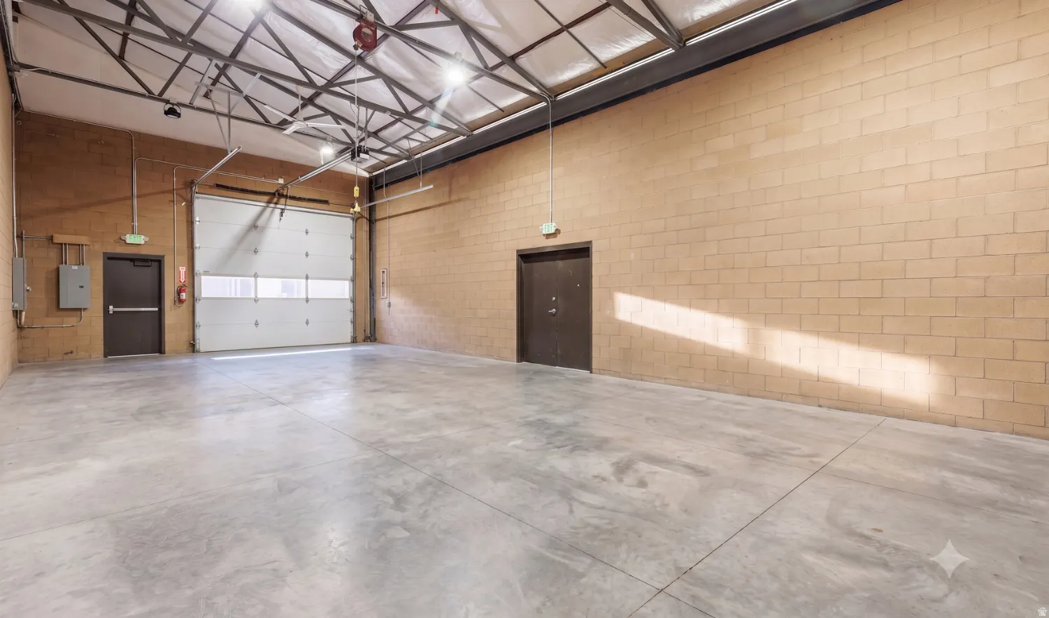 Separate garage — grade-level drive-in access