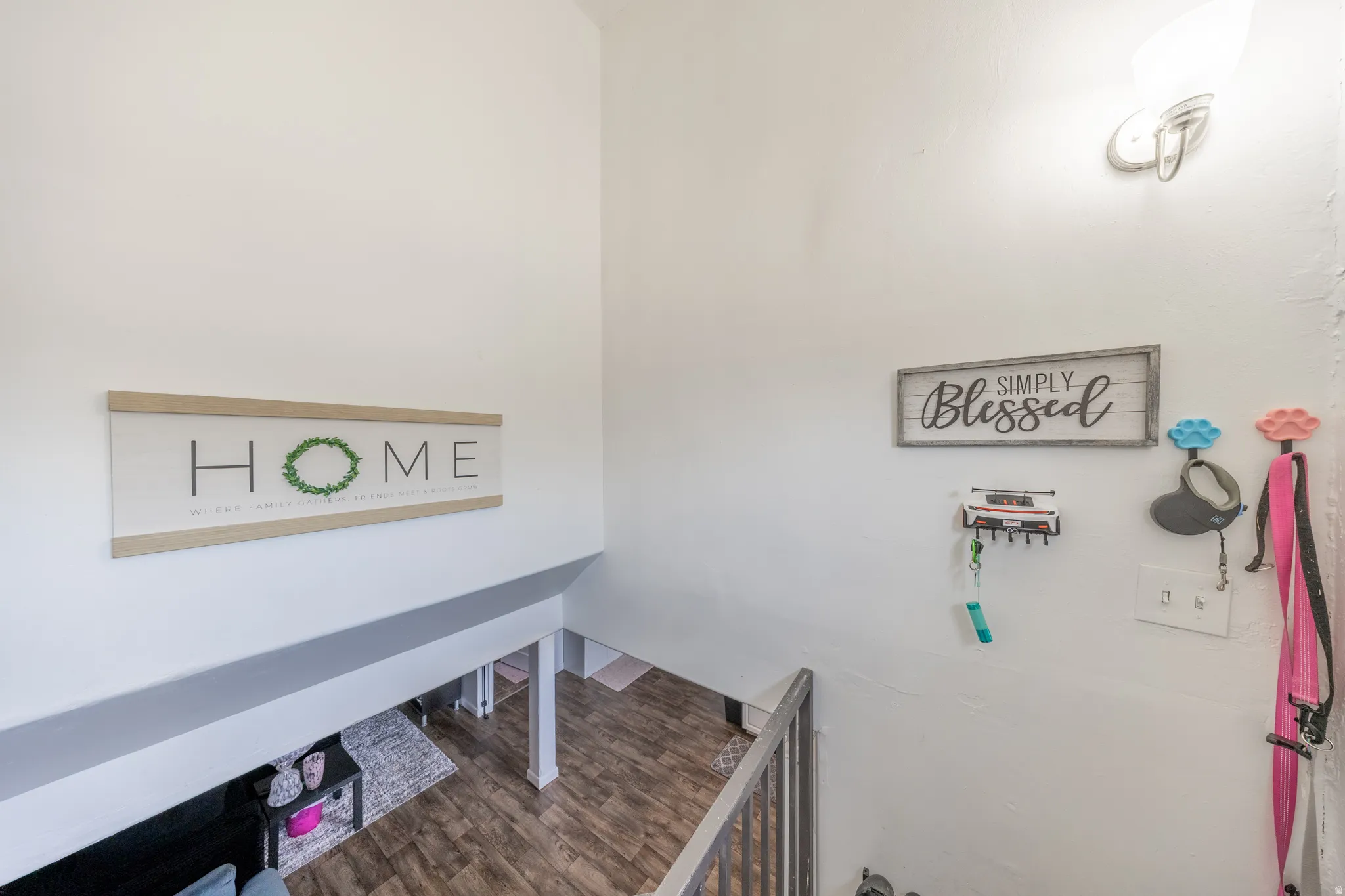 Entry to basement apartment