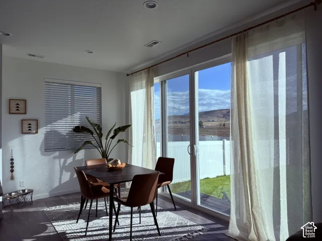 Forever views, open space behind