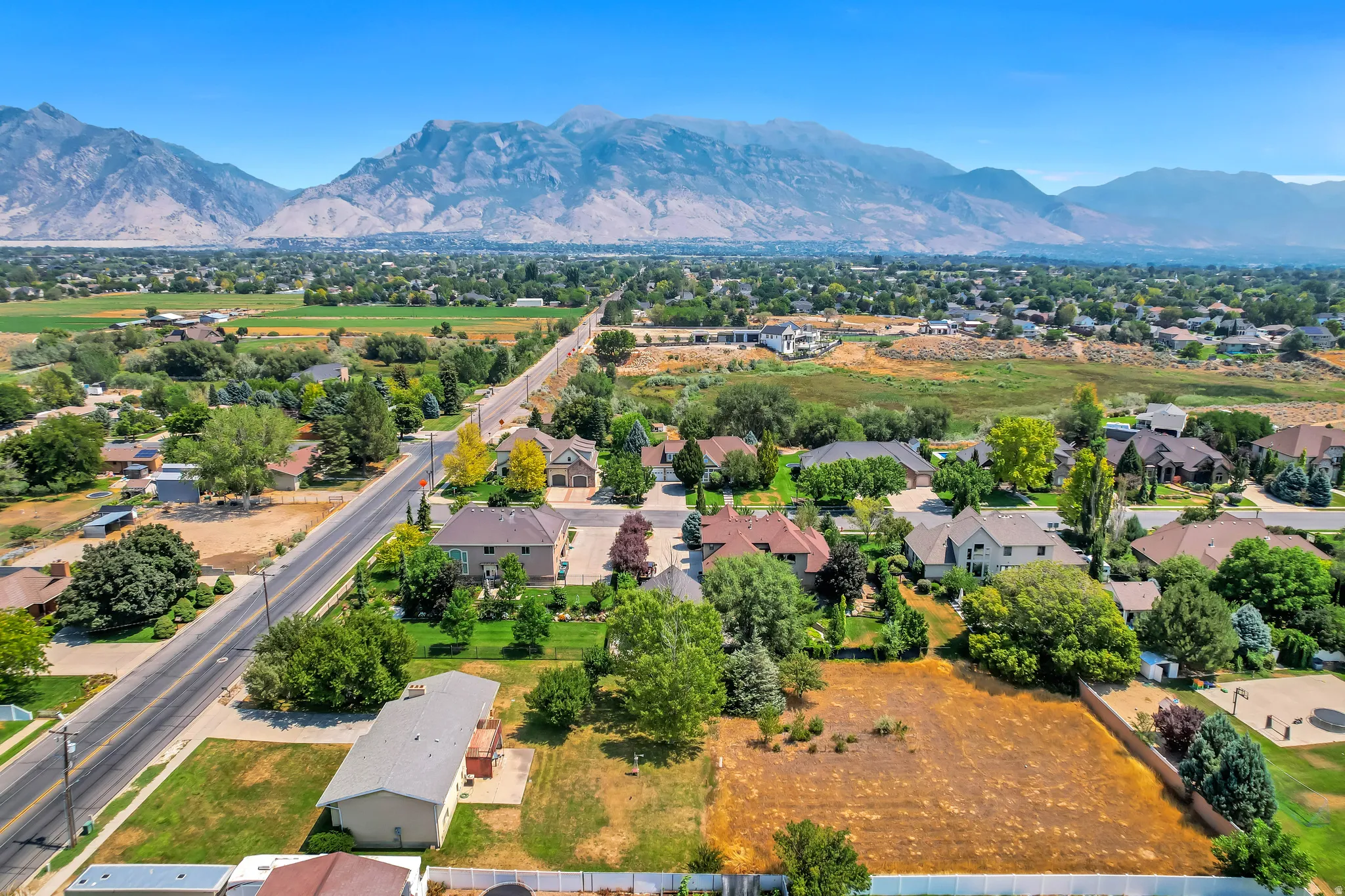 East Facing View of the property, Mountain Views