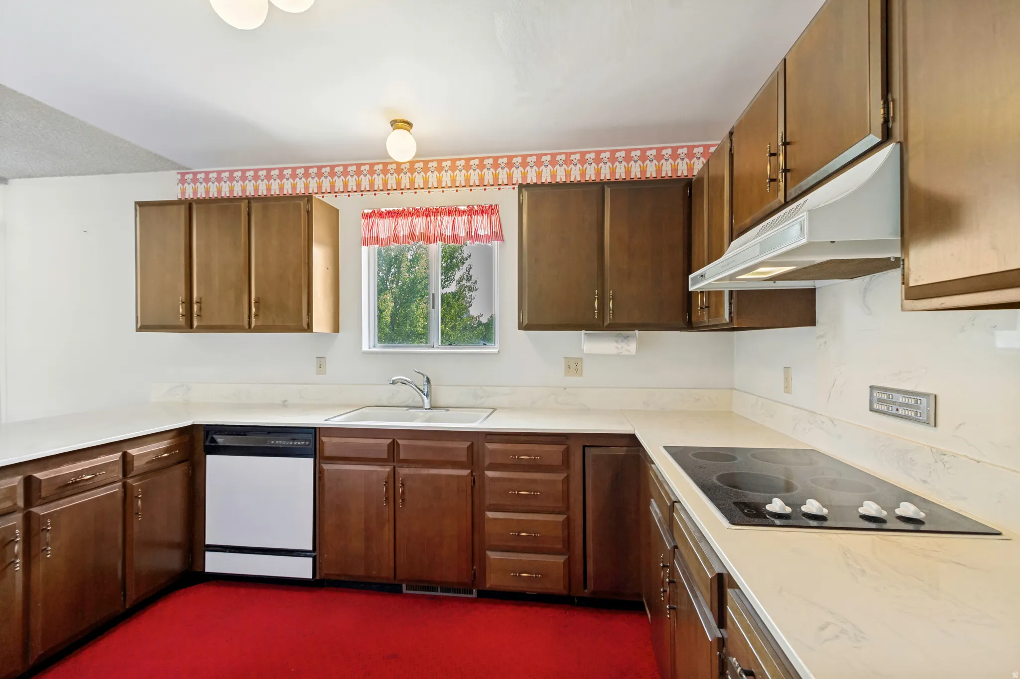 Built in electric range