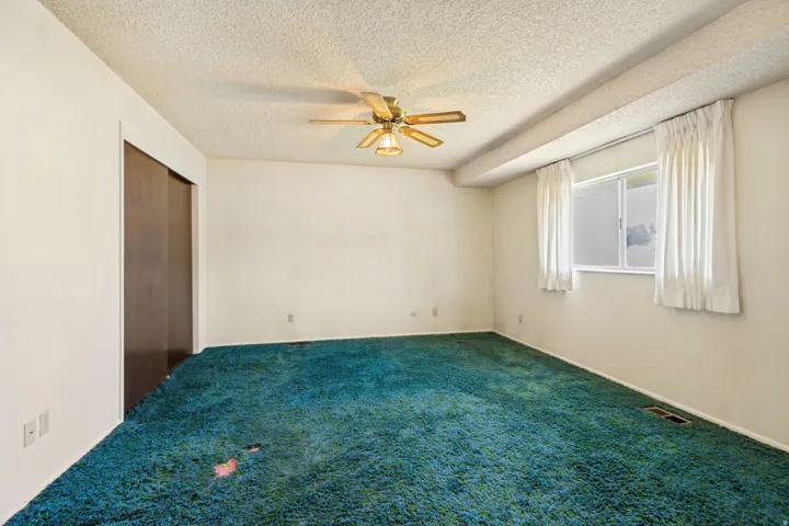 Primary Bedroom with double closets