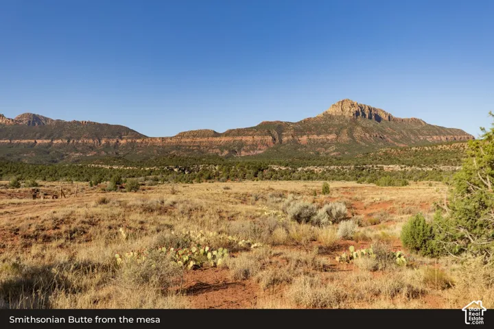 View: Red-rock skyline from the mesa