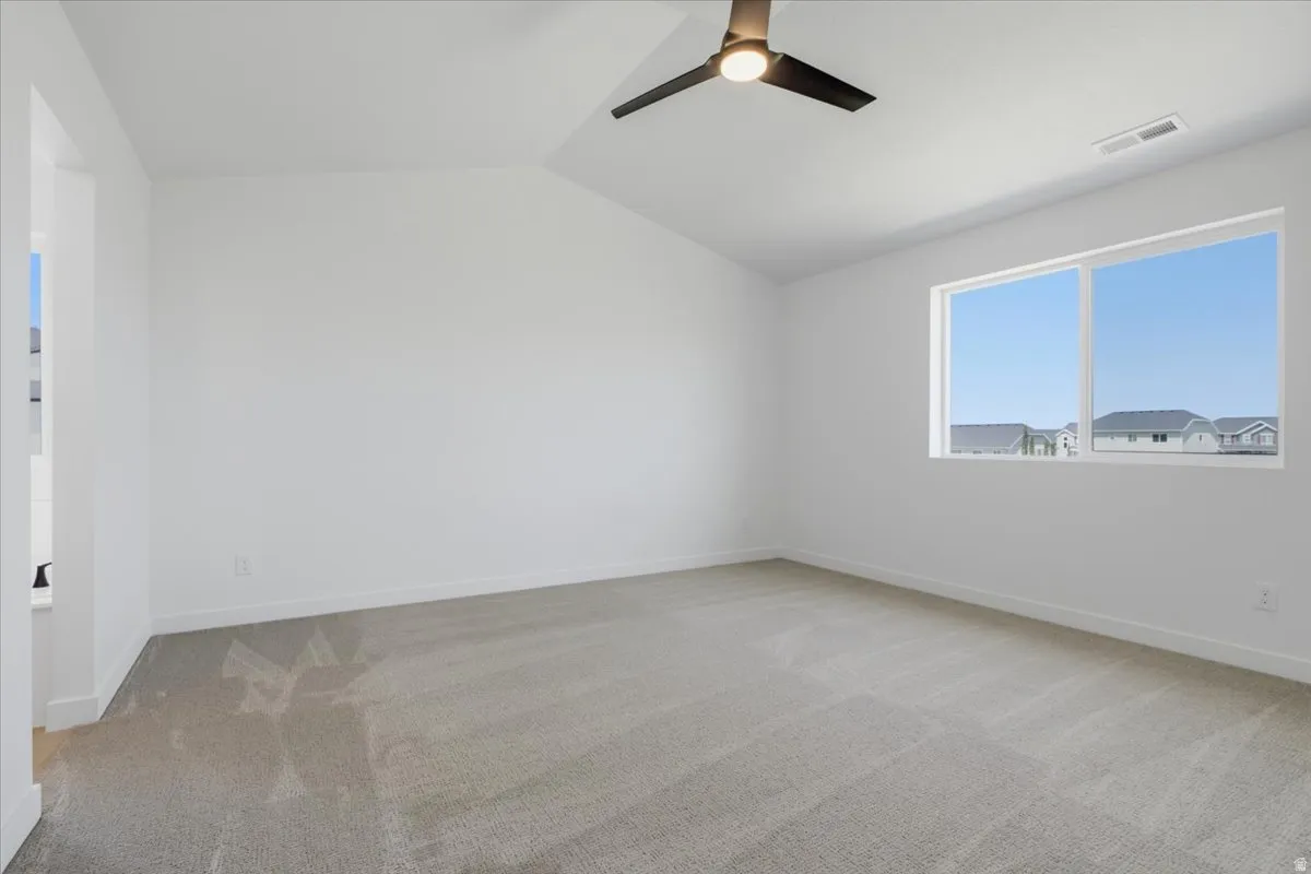 Spacious Vaulted Primary Bedroom