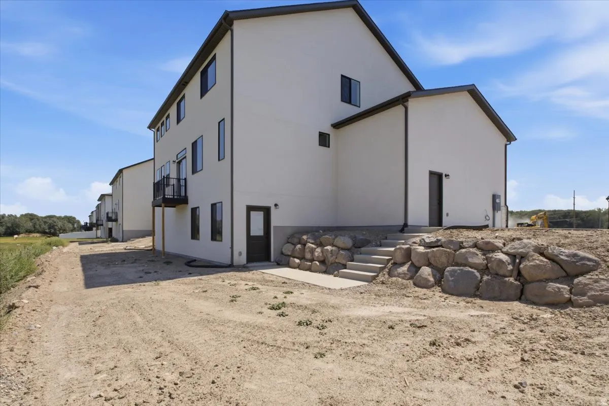 ADU with walk-way to RV pad parking