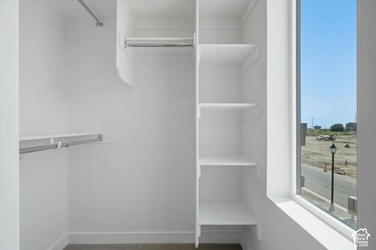 Built in closet in secondary Bedroom # 3 Upstairs.