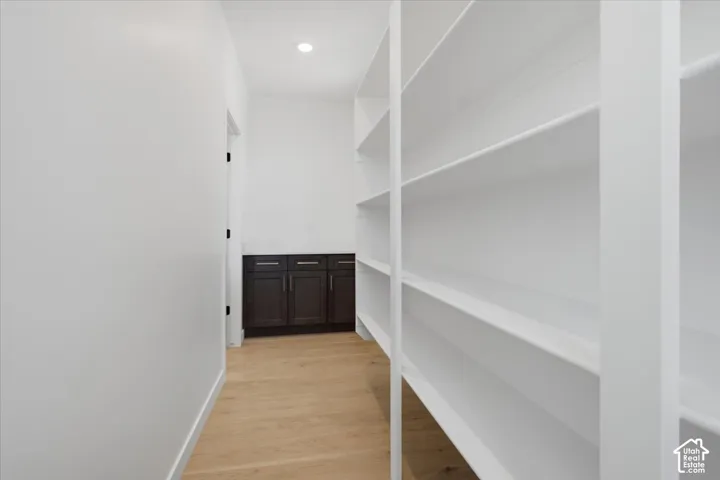 Huge Butler's Pantry with Built-in Cabinets.  Keep appliances Out for convenience, and Hidden From View!