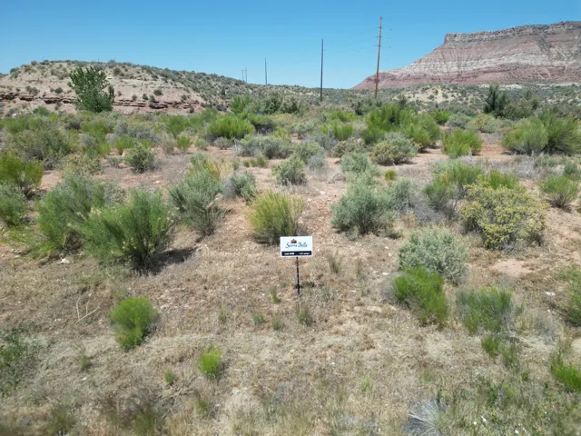 Expansive undeveloped land featuring natural vegetation and distant mountain formations