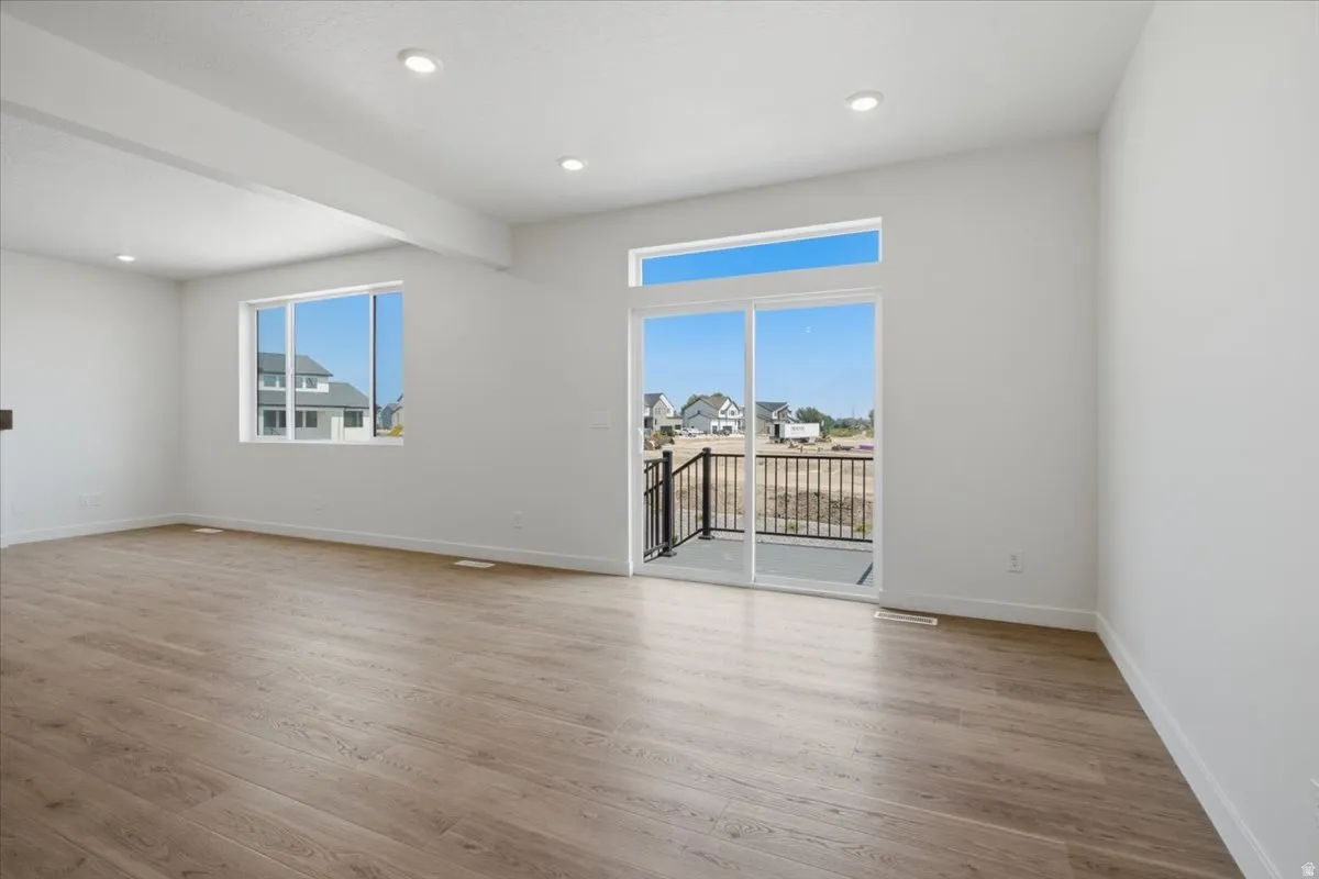 Great room with Large Dining Nook Area.