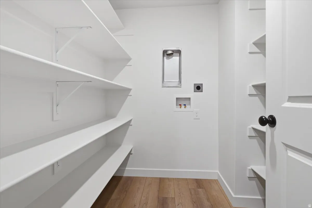 Storage and Laundry in ADU
