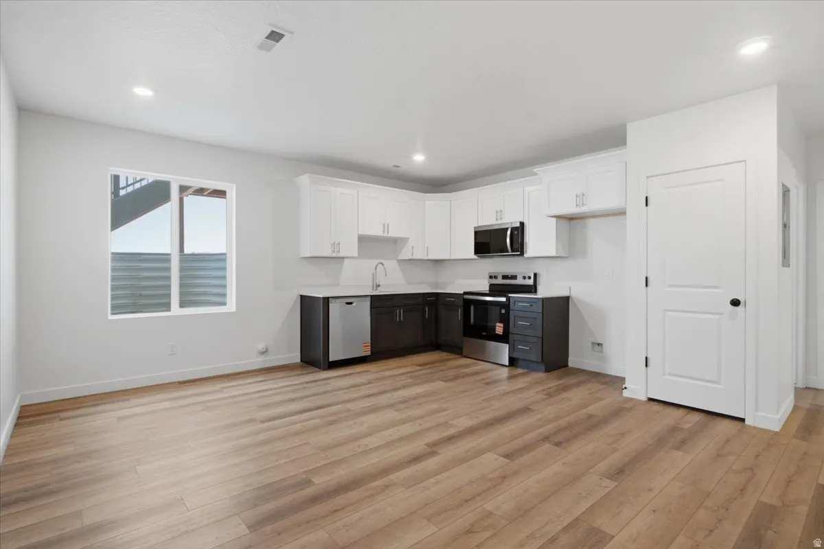 ADU kitchen with a  Deep Pantry.